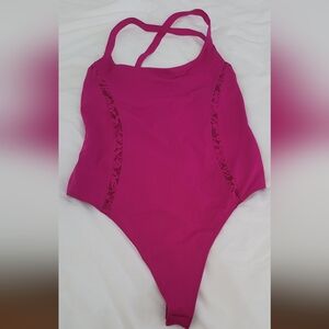 Victoria's Secret Fuchsia Bodysuit